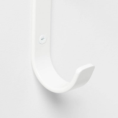 Metal Hook Matte White - Brightroom