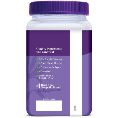 Natrol Sleep & Restore Gummies for Restorative Sleep with Magnesium, GABA, 5mg Melatonin - Cherry - 60ct