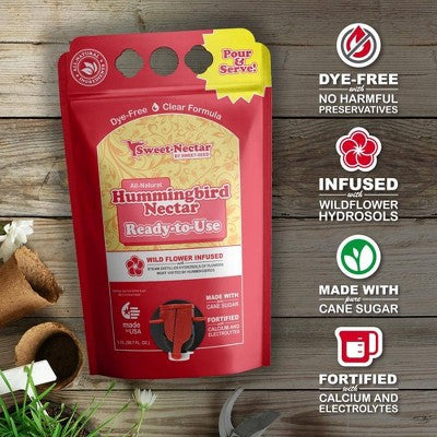 Nature's Way Bird Products 50.7 fl oz Sweet-Nectar Hum Bag Ready-To-Use