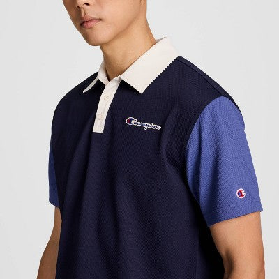 Champion Men's Polo Shirt - Navy L