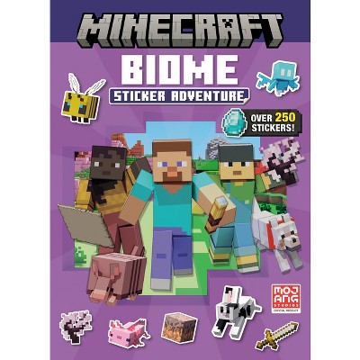 Biome Adventures Sticker Book (Minecraft) - by Random House (Paperback)
