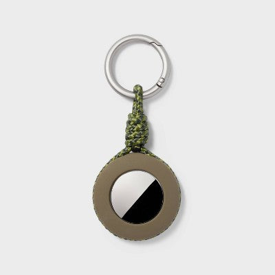 Apple AirTag Silicone/Rope Keychain - heyday Olive