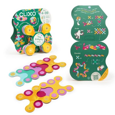 Clixo Tiny & Mighty Magnetic Building Set - Birds