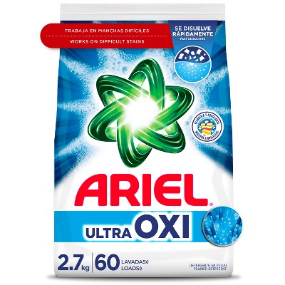 Ariel Original Laundry Detergents - 60 Loads: Deep Cleaning Powder, Paraben-Free, Resealable Bag