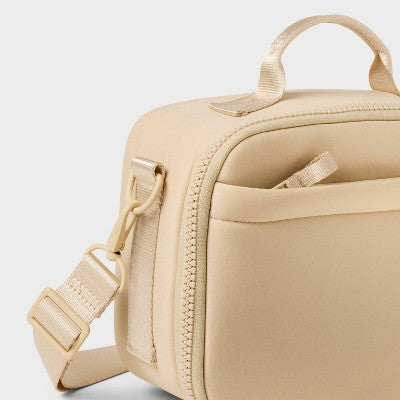Faux Neoprene Lunch Tote Bag - All In Motion Cream