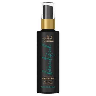 My Black is Beautiful Sulfate Free Moisturizing Luxe Detangler Spray with Golden Milk for Curly Hair-7.6 fl oz
