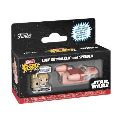 Funko Bitty POP! Ride: Skywalker Speeder with Luke Figure