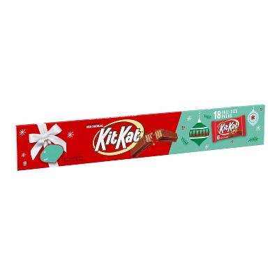Kit Kat Christmas Milk Chocolate Wafer Candy Yardstick - 27oz/18ct (LOCAL PICKUP ONLY)