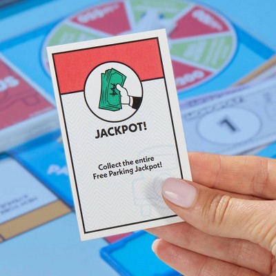 Monopoly Free Parking Jackpot Board Game