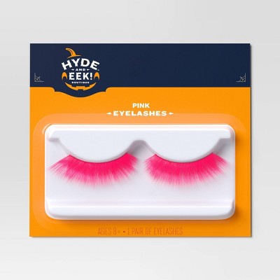 Neon Pink Eyelashes Halloween Makeup Kit - Hyde & EEK! Boutique