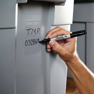 Sharpie 36ct Fine Black Markers Box: Bulk Permanent Art & Office Supplies, Adult Use, Fine Point