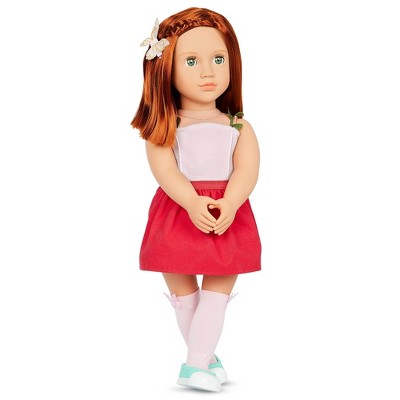 Our Generation Fashion Starter Kit in Gift Box Cambi with Mix & Match Outfits & Accessories 18" Fashion Doll