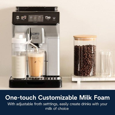 DeLonghi Eletta Explore Fully Automatic Espresso Machine with Cold Brew (LOCAL PICKUP ONLY)