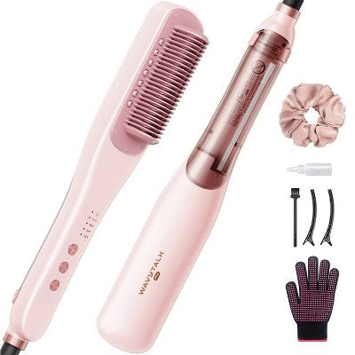 Wavytalk Steamline Pro Steam Hair Straightener Brush, Steam Reduces Damage & Nourishes Hair, Model B395