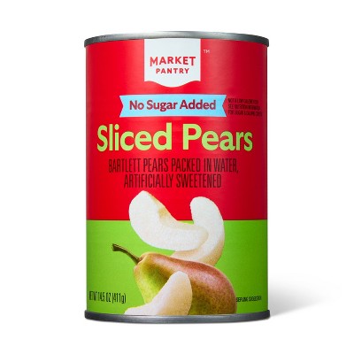 2 for $1 Sliced Pears - 14.5oz - Market Pantry