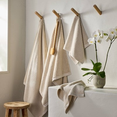 Organic Bath Towel Natural - Casaluna