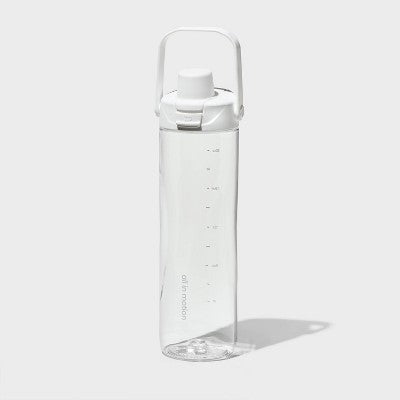 24 fl oz Tritan Bottle White - All In Motion