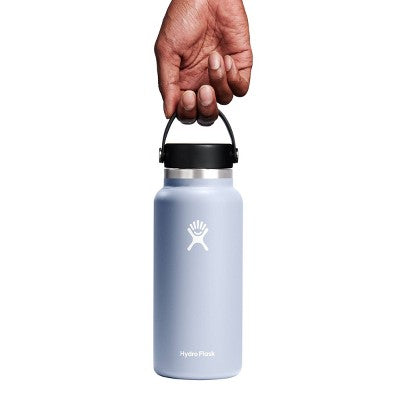 Hydro Flask 32oz Wide Mouth Bottle - Surf: Vacuum-Insulated, BPA-Free, Leakproof