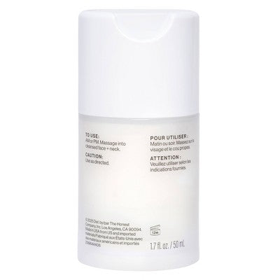 Honest Beauty Sensitive Skin Daily Calm Moisturizer with Hyaluronic Acid and Allantoin - 1.7 fl oz
