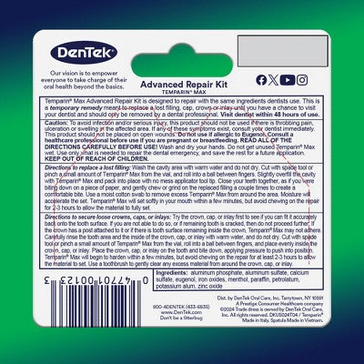 DenTek Temparin Max - 2.2oz