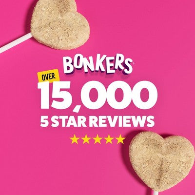 Bonkers Purrpops Freeze-Dried Tuna Flavored Lollipop Cat Treats - 0.2oz/4ct