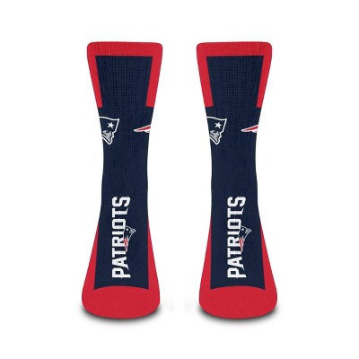 NFL New England Patriots Rise Up Crew Socks