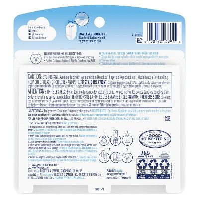 Febreze Luxe Plug Dual Refill Air Freshener - Crisp Fall Breeze - 1.75 fl oz/2ct