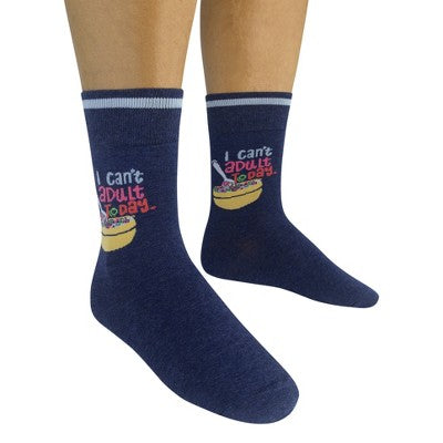 'Can't Adult Today' Socks