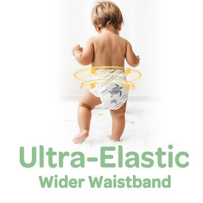 Parasol Clear+Dry Natural Disposable Diapers - Size 4 - 8ct