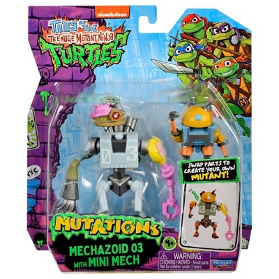 Teenage Mutant Ninja Turtles Mechazoid and Mini Action Figure Accessory