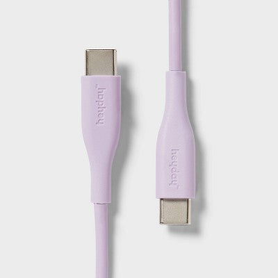 3' USB-C to USB-C Cable - heyday Pastel Lavender