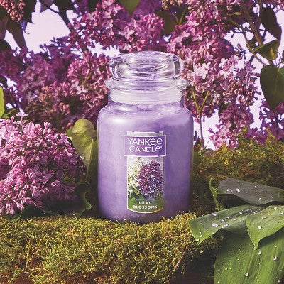 22oz Large Lilac Blossoms Jar Candle - Yankee Candle