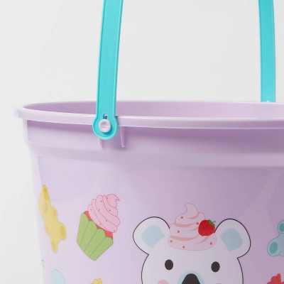 Plastic Easter Bucket Ice Cream Animals and Sweets - Spritz