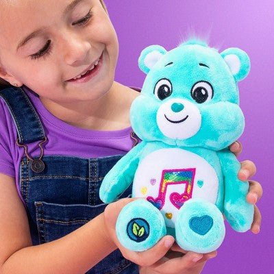 Care Bears Fun Size Sparkle Plush Heartsong Bear Bear