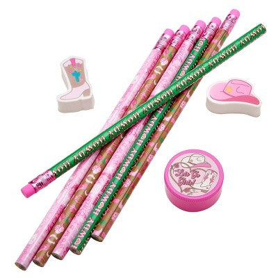 Scribble Stuff 9ct Howdy Cowgirl Pencil Pack