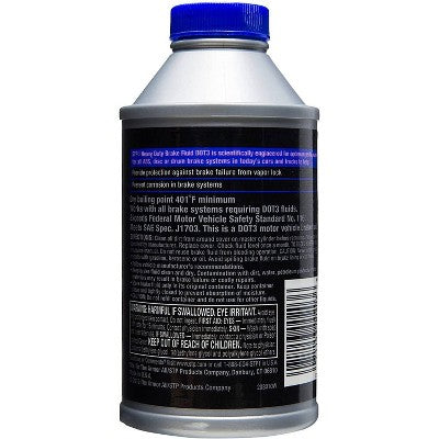 STP 12oz Heavy Duty Dot 3 Brake Fluid