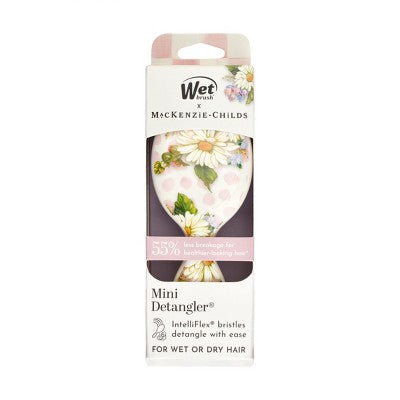 Wet Brush x MacKenzie Childs Mini Detangler Hair Brush - Wildflower Dot
