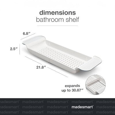 Expandable Bathtub Tray - madesmart