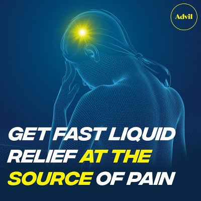 Advil Liqui-Gels Pain Reliever/Fever Reducer Liquid Filled Capsules - Ibuprofen (NSAID) - 160ct