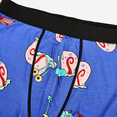 Men's SpongeBob SquarePants Boxer Briefs - Blue M