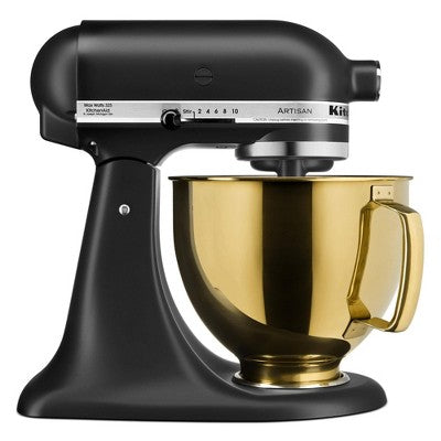 KitchenAid 5qt Radiant Gold Colorfast Finish Stainless Steel Bowl - KSM5SS