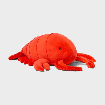 Lobster Weighted Plush Kids' Throw Pillow Red - Pillowfort