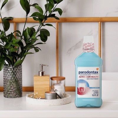 Parodontax Active Gum Health Fresh Mint Mouthwash - 16.9 fl oz