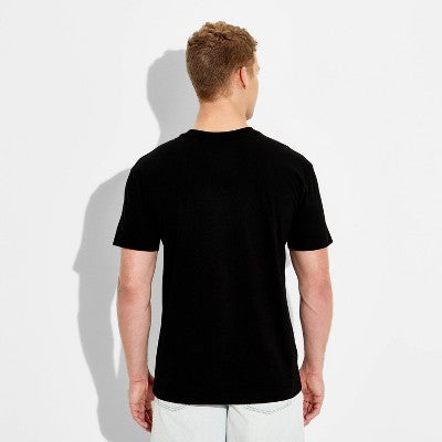 Pride Adult Short Sleeve Heart Logo T-Shirt - Black M