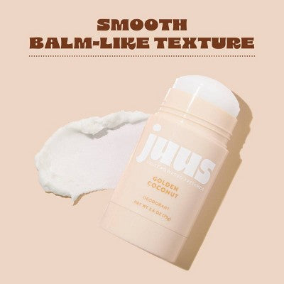 Juus Aluminum-Free Serum Deodorant Stick - Golden Coconut - 2.6oz: Paraben-Free, Under Arm Use