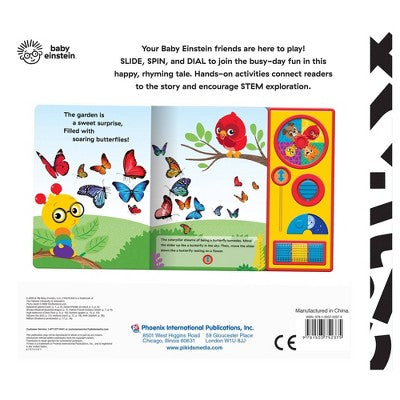 Baby Einstein Busy World - Busy Box - A First Step into STEM (Board Book): Interactive Adventures, 20 Pages