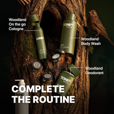 TONE by AMP On-The-Go Cologne & Body Mist - Woodland - 100ml