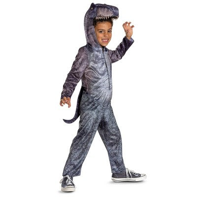 NBCUniversal Boys' Jurassic World T-Rex Saga Classic Costume Jumpsuit 4-6