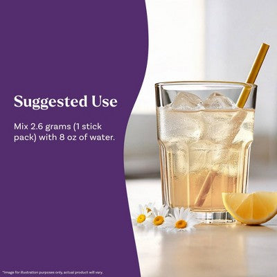 Natrol Non-Melatonin Sleep & Restore Powders - Lemon Chamomile - 10ct