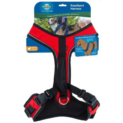 PetSafe EasySport Adjustable Dog Harness - M - Red
